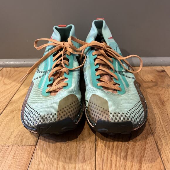 Nike React Pegasus Trail 4 Running Shoe Womens 8 Gore-Tex Green DJ7929-301 - Picture 2 of 10